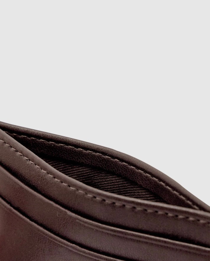 Adie Card Sleeve - Chocolate | Brie Leon