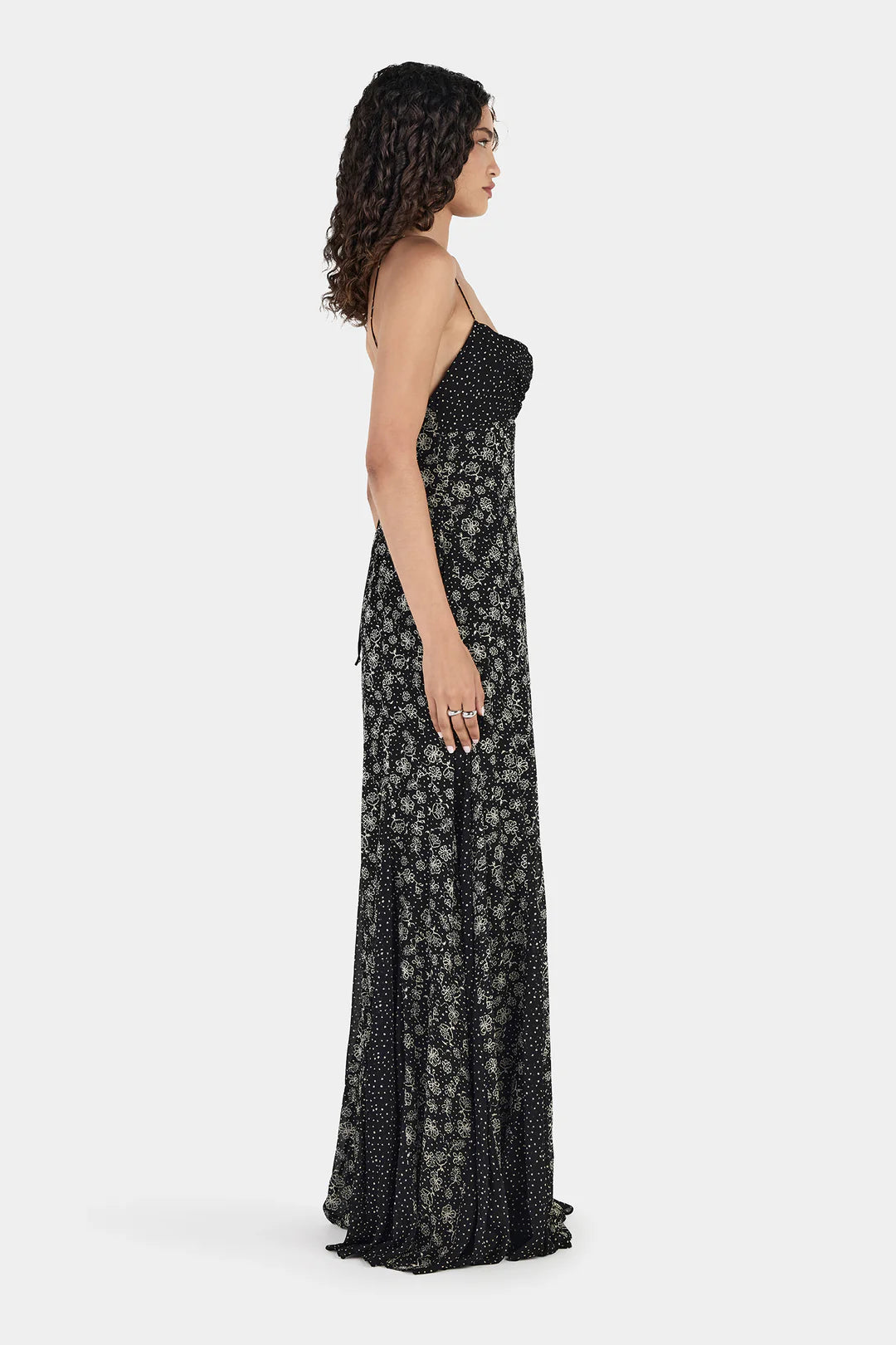 Natali Maxi Dress Thistlelight Spot