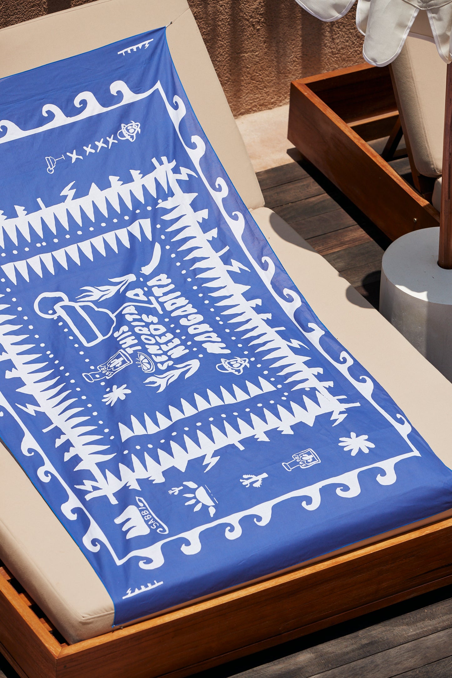 Sarong - Blue Margie | Sabbi