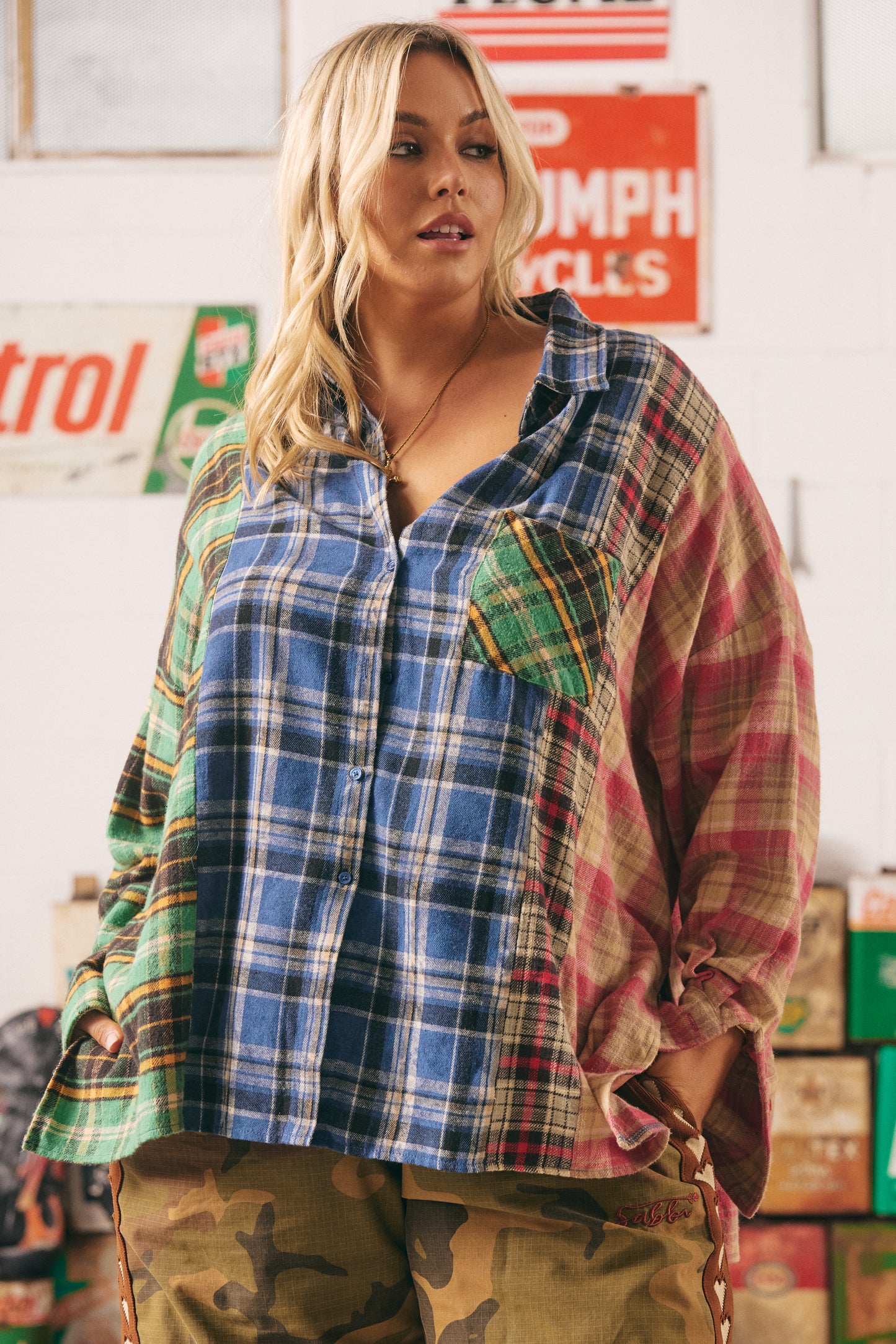 YOU ARE ENOUGH FLANNEL SHIRT | Sabbi The Store