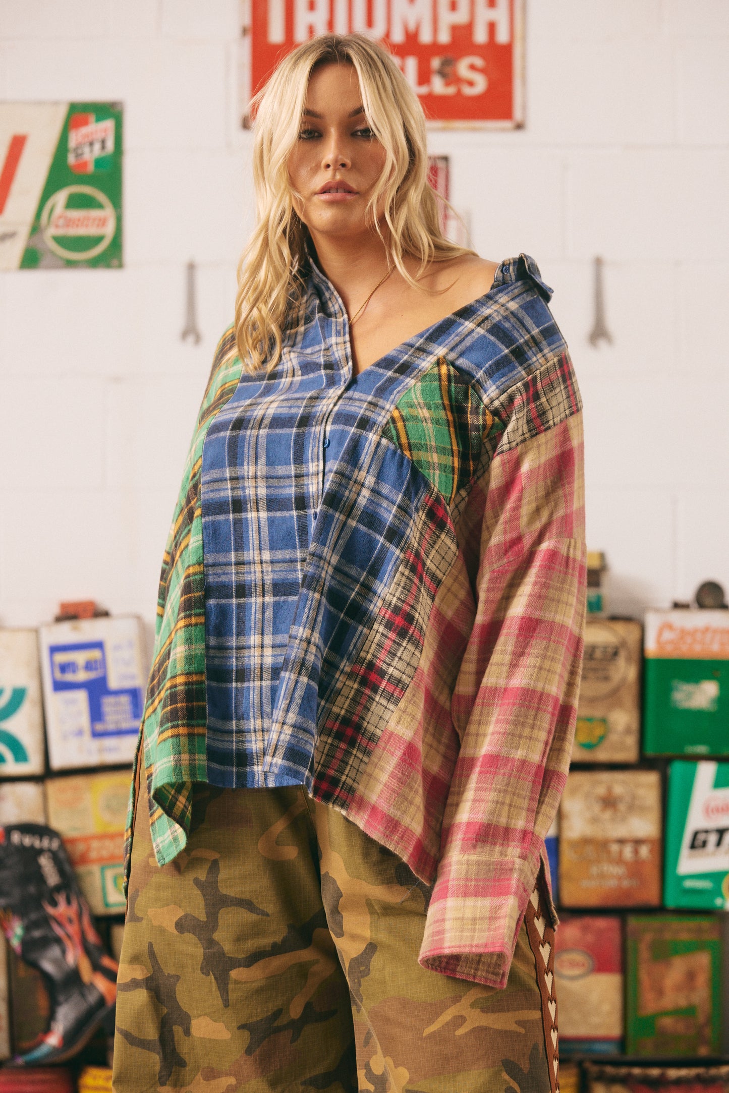 YOU ARE ENOUGH FLANNEL SHIRT | Sabbi The Store