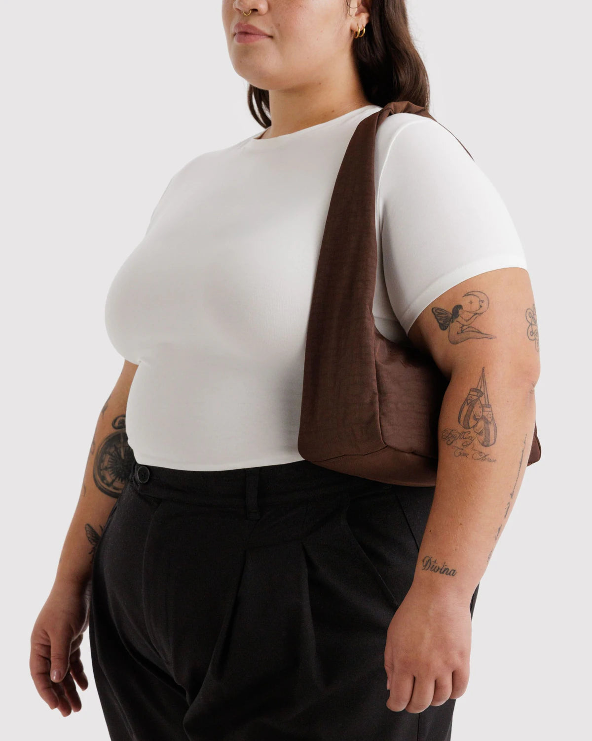 Small Nylong Meringue Bag - Coffee | Baggu