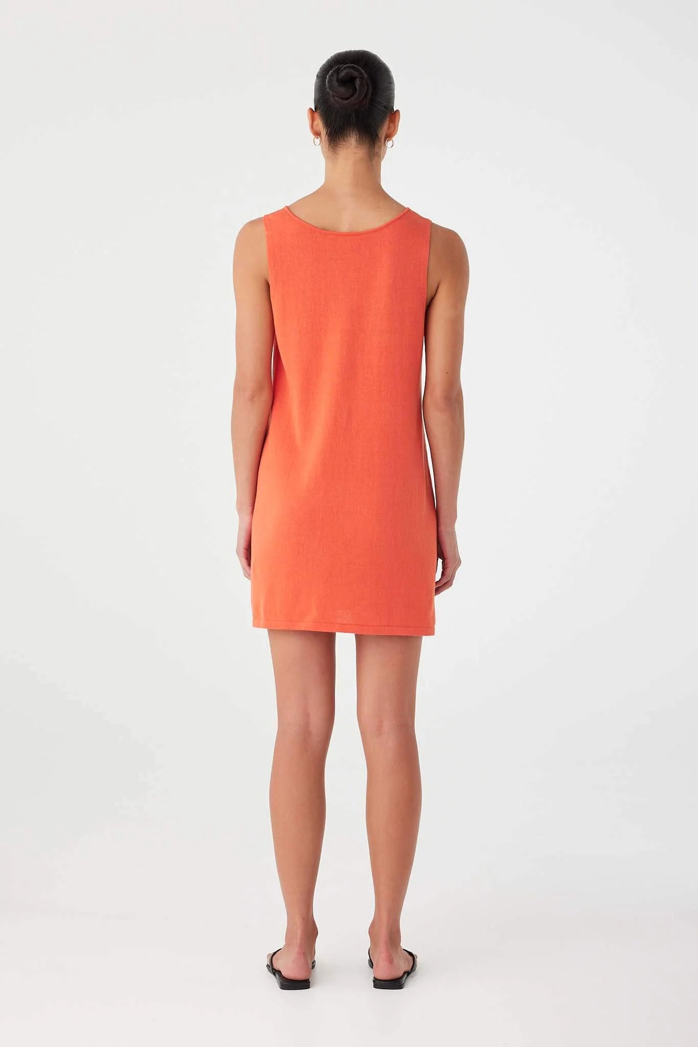 Paloma Mini Dress Mandarin | Arcaa