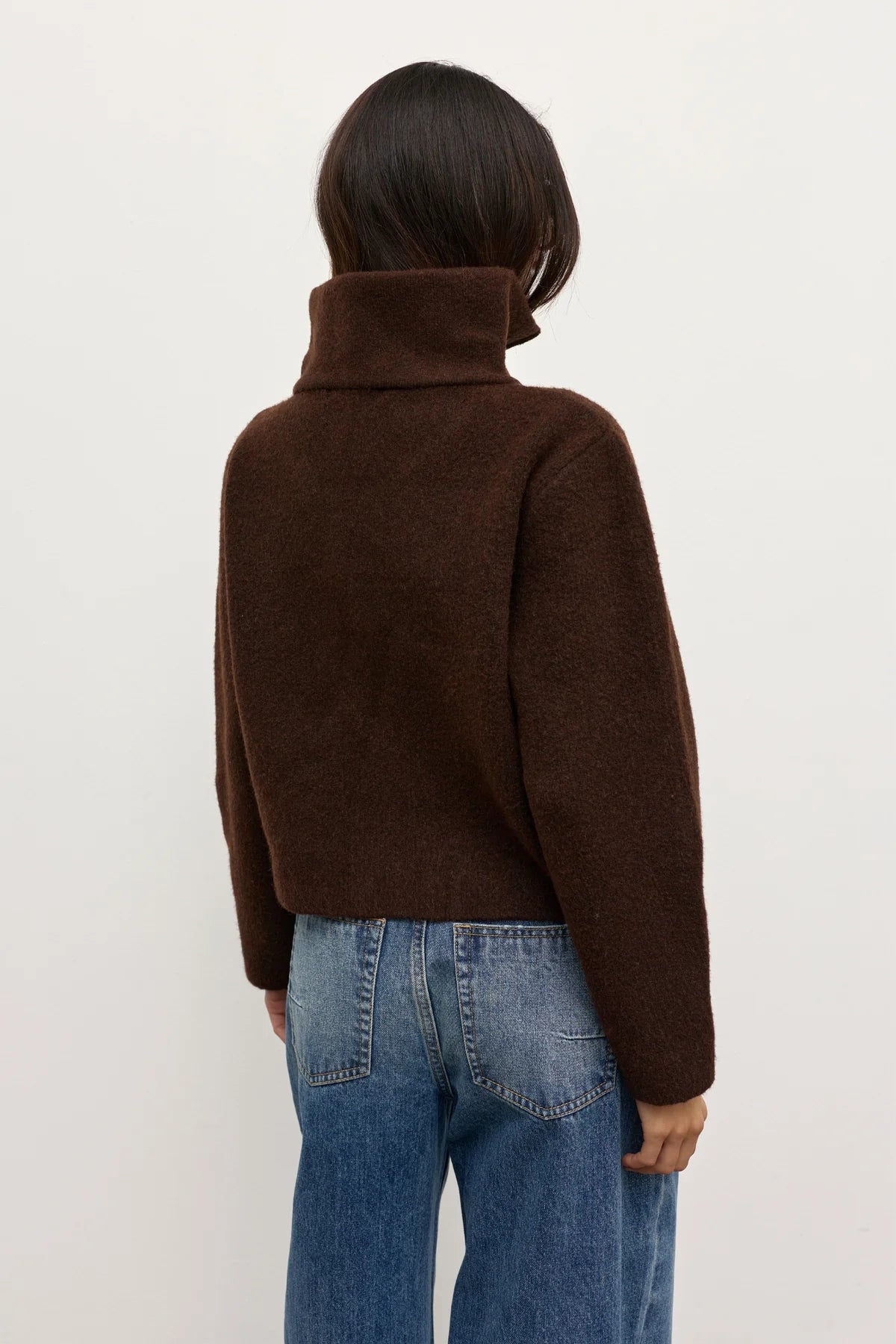 Riva Knit Jumper - Chocloate | Bayse