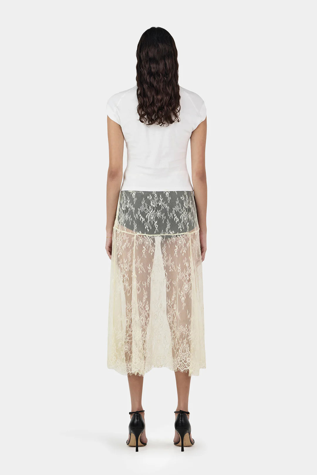 EMANUEL LACE SKIRT BUTTER | Hansen & Gretel