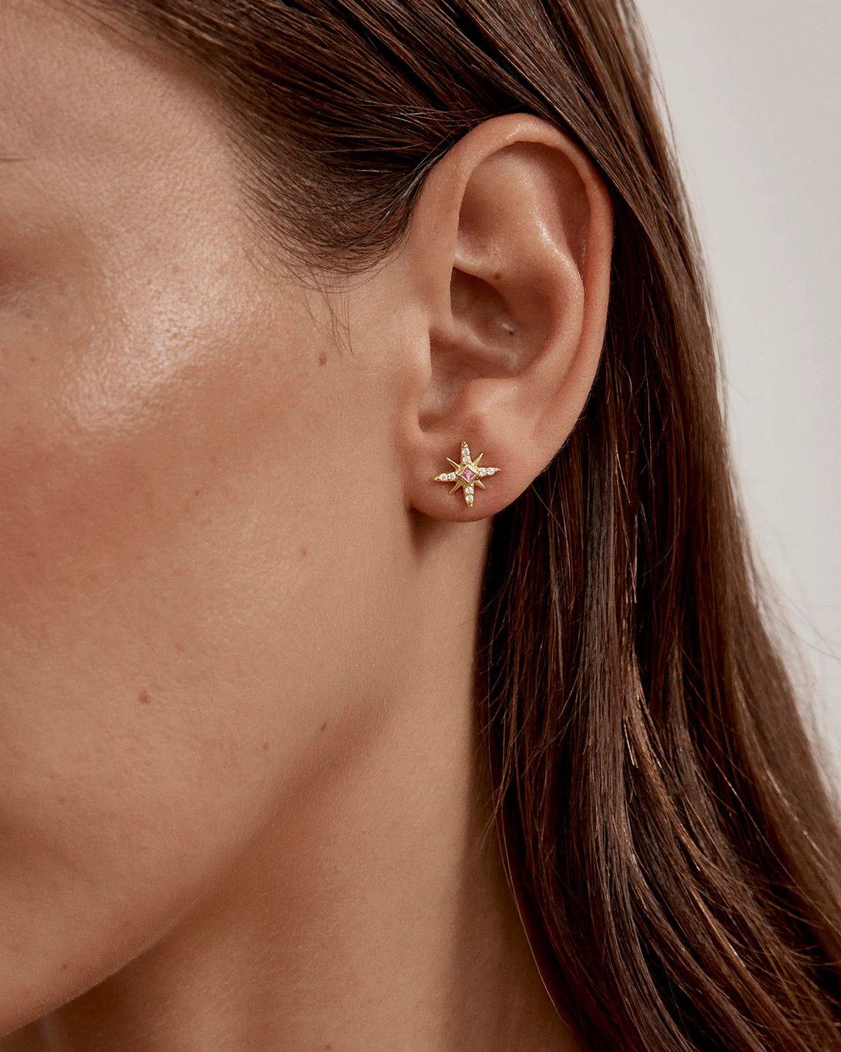 18k Gold Vermeil Starry Night Stud Earrings | By Charlotte