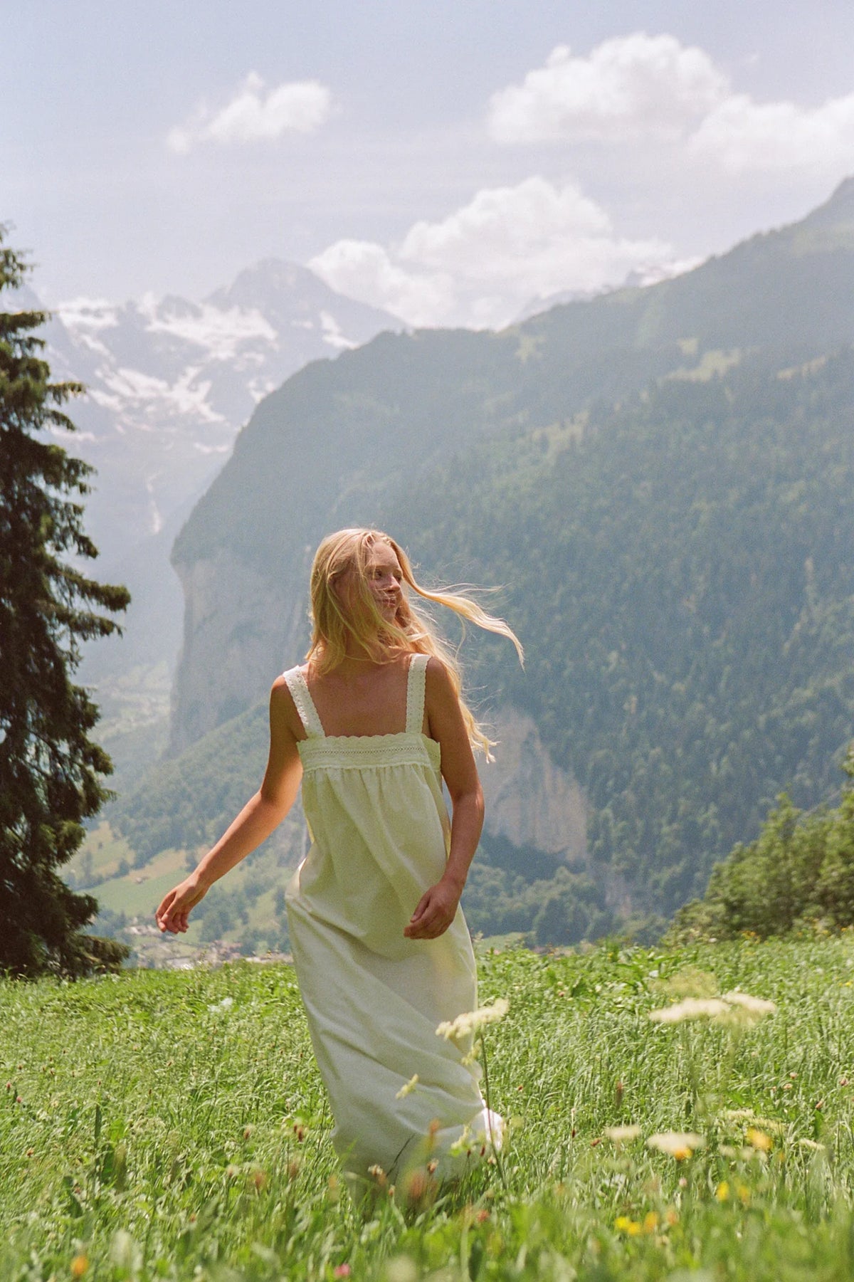 Francesca Maxi Dress - Soft Daffodil | Juni