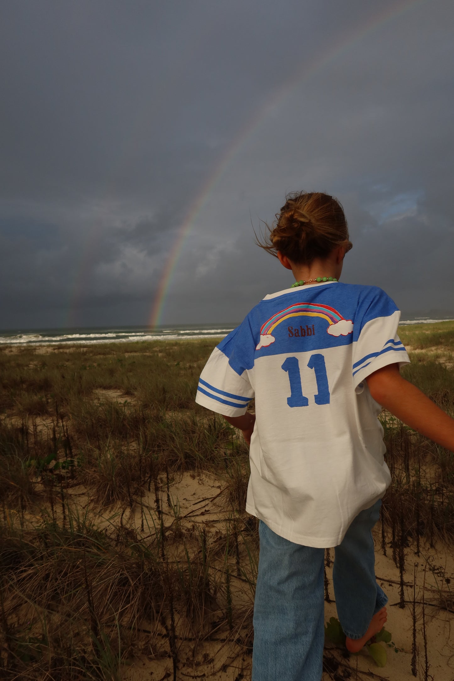 THE KIDS PONY CLUB TEE BLUE | SABBI THE STORE