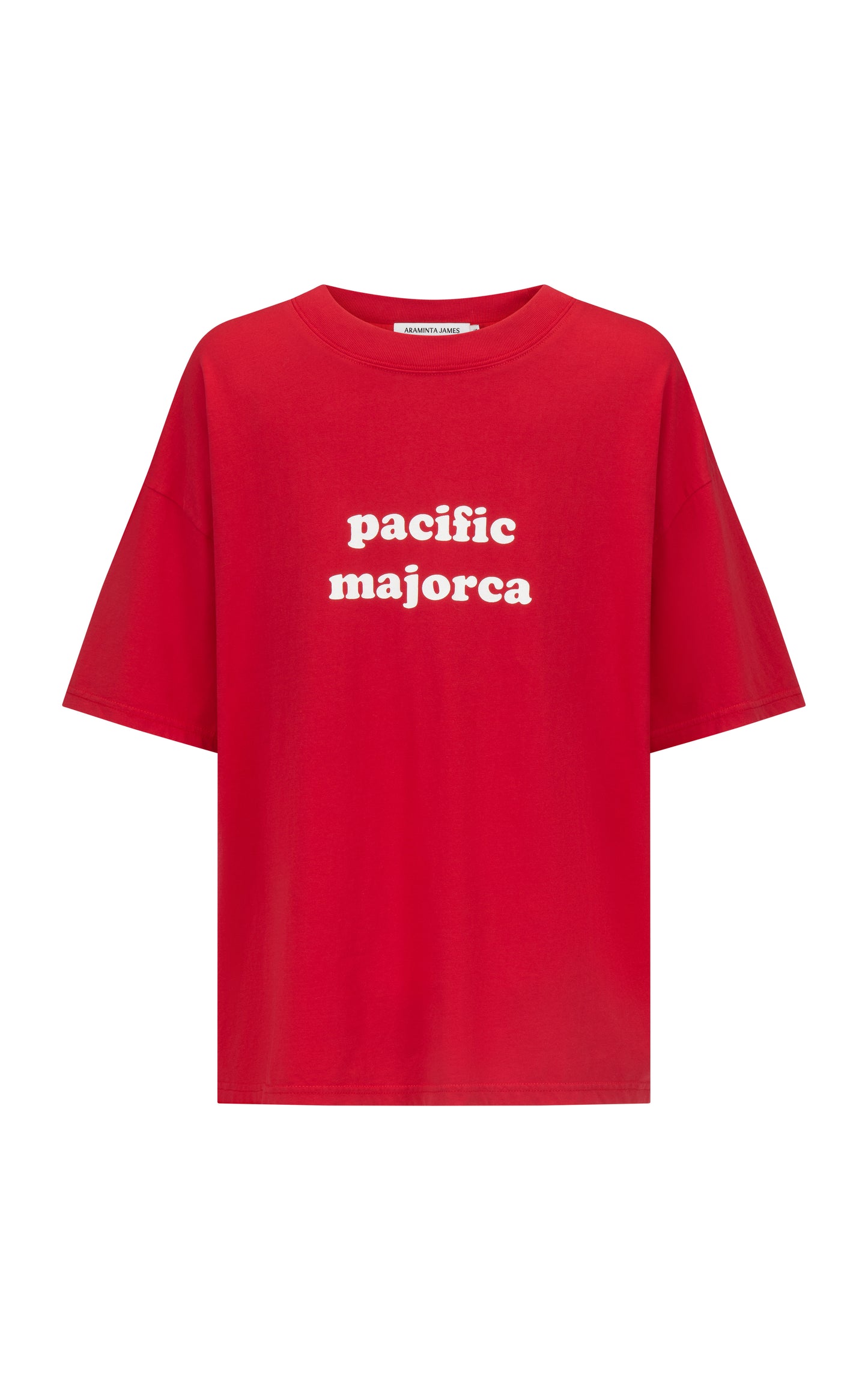 Pacific Majorca Oversized Tee - Washed Cherry Pie