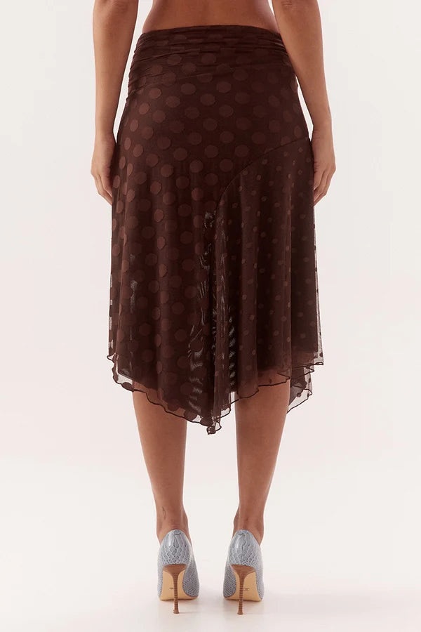 Blyth Skirt - Chocolate | Sovere