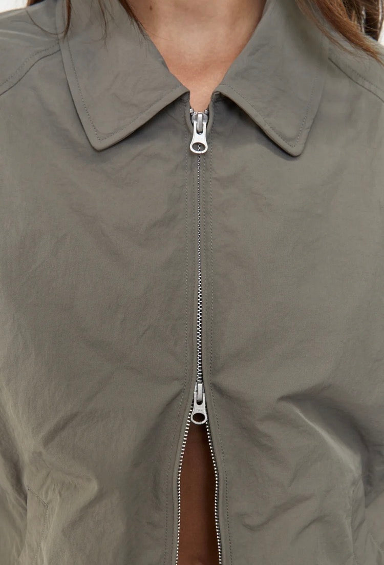 Bomber Jacket - Ash | Pinky & Kamal