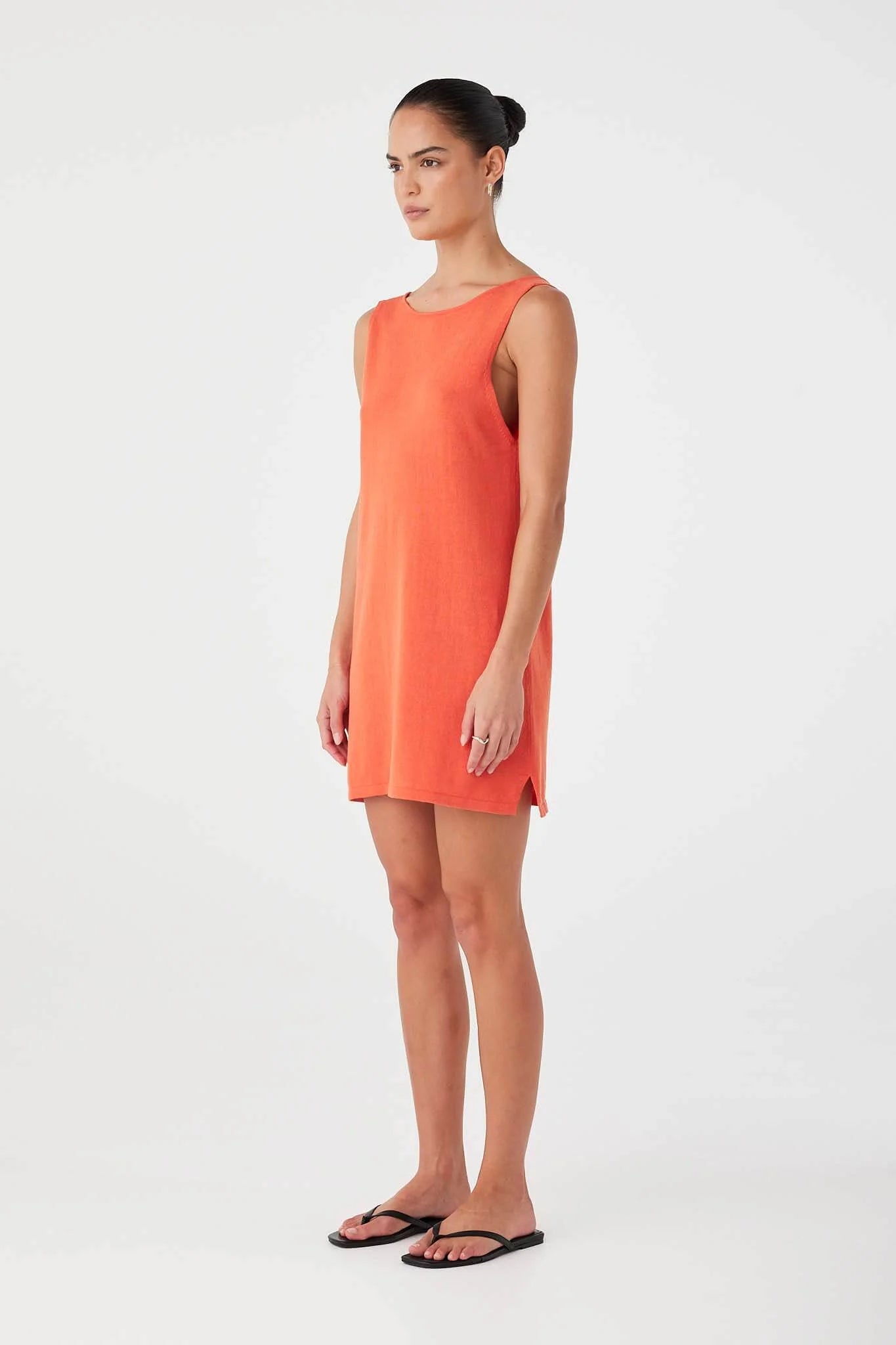 Paloma Mini Dress Mandarin | Arcaa