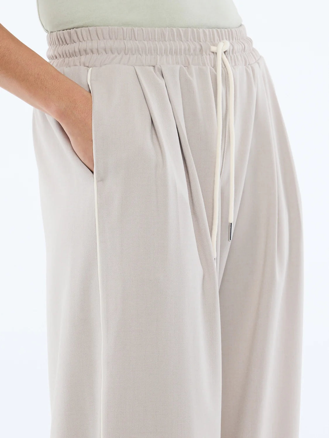 Bowie Wide Leg Pant - Sand| Ena Pelly