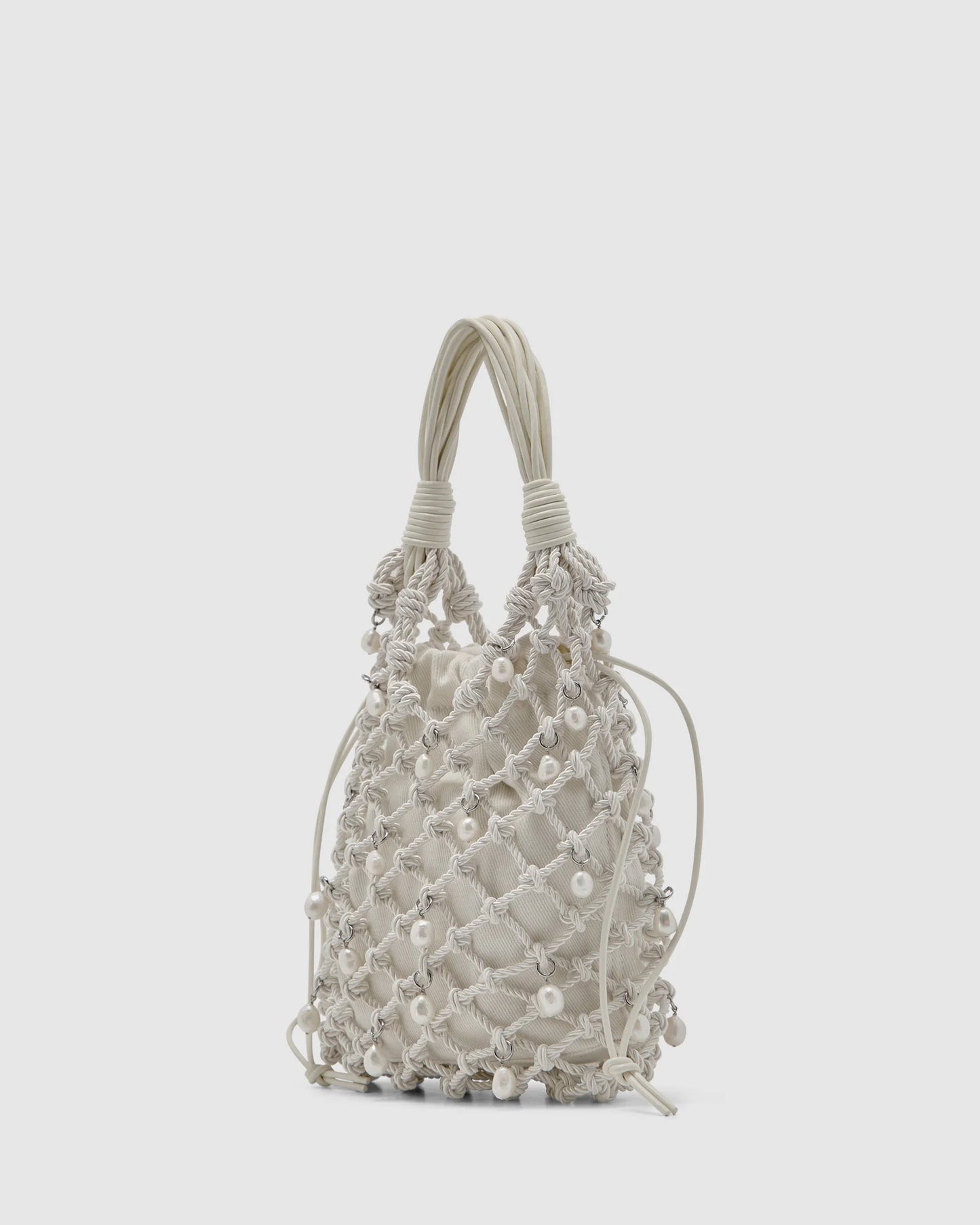 Capri Slouch Mini Bag - Oat | Brie Leon