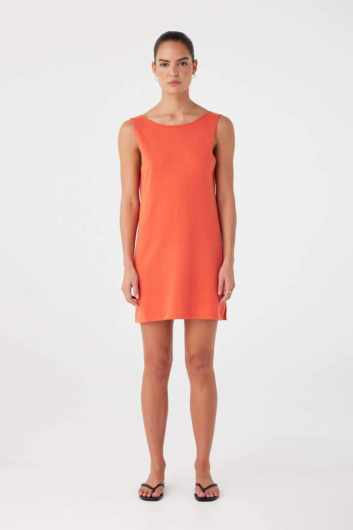 Paloma Mini Dress Mandarin | Arcaa