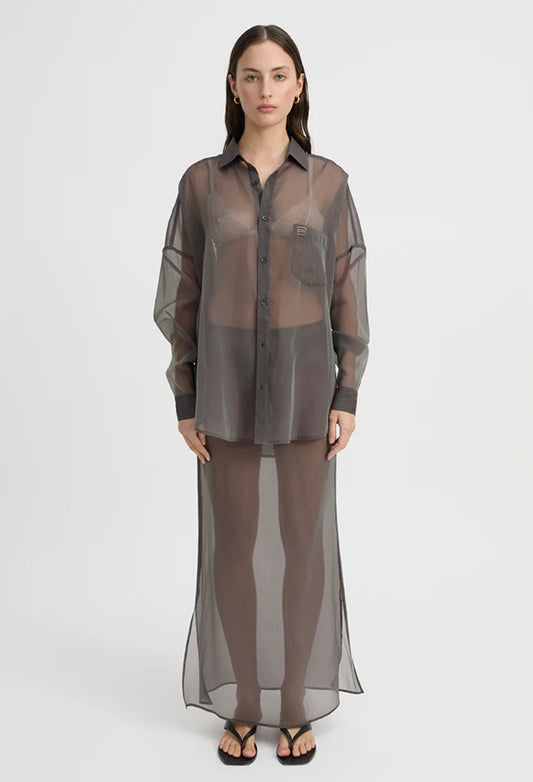 Cora Skirt- Charcoal | Blanca