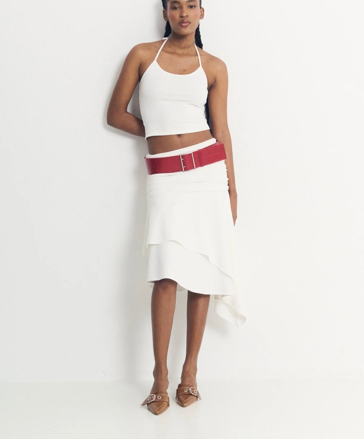 Gresca Skirt - Blanc | Feners