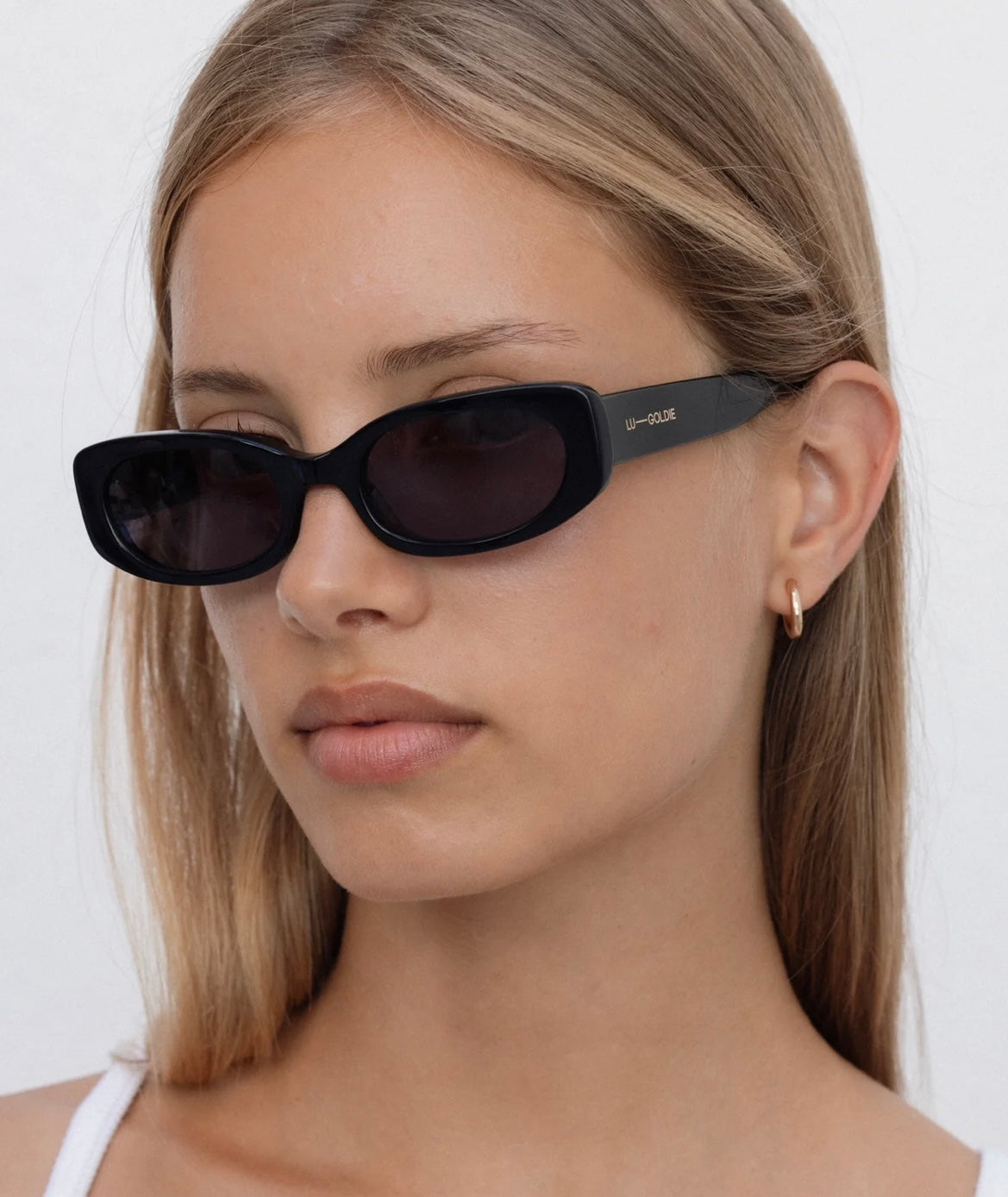 Cali Sunglasses - Black | Lu Goldie