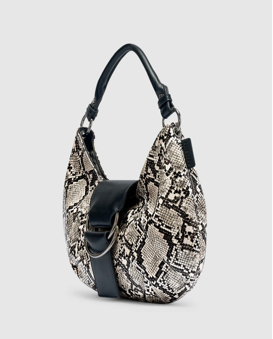 Mischa Baguette Bag - Python | Brie Leon