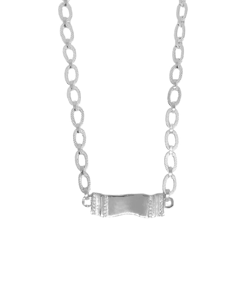 Alexis Necklace - Silver| Mountain & Moon