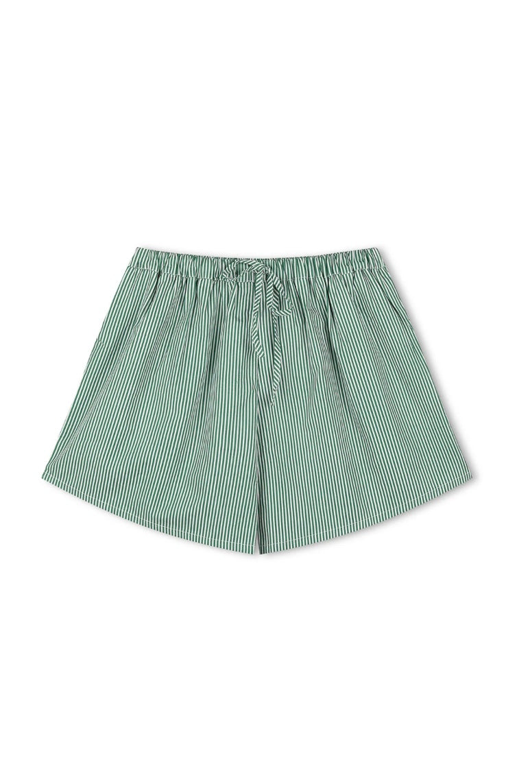 Tallow Pinstripe Cotton Short