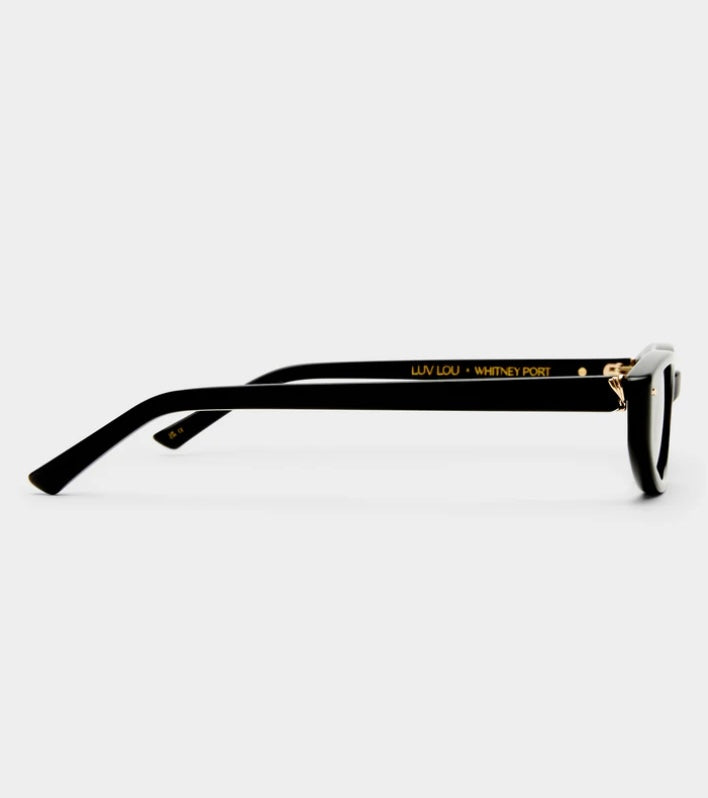 The Tortue Sunglasses - Black | Luv Lou
