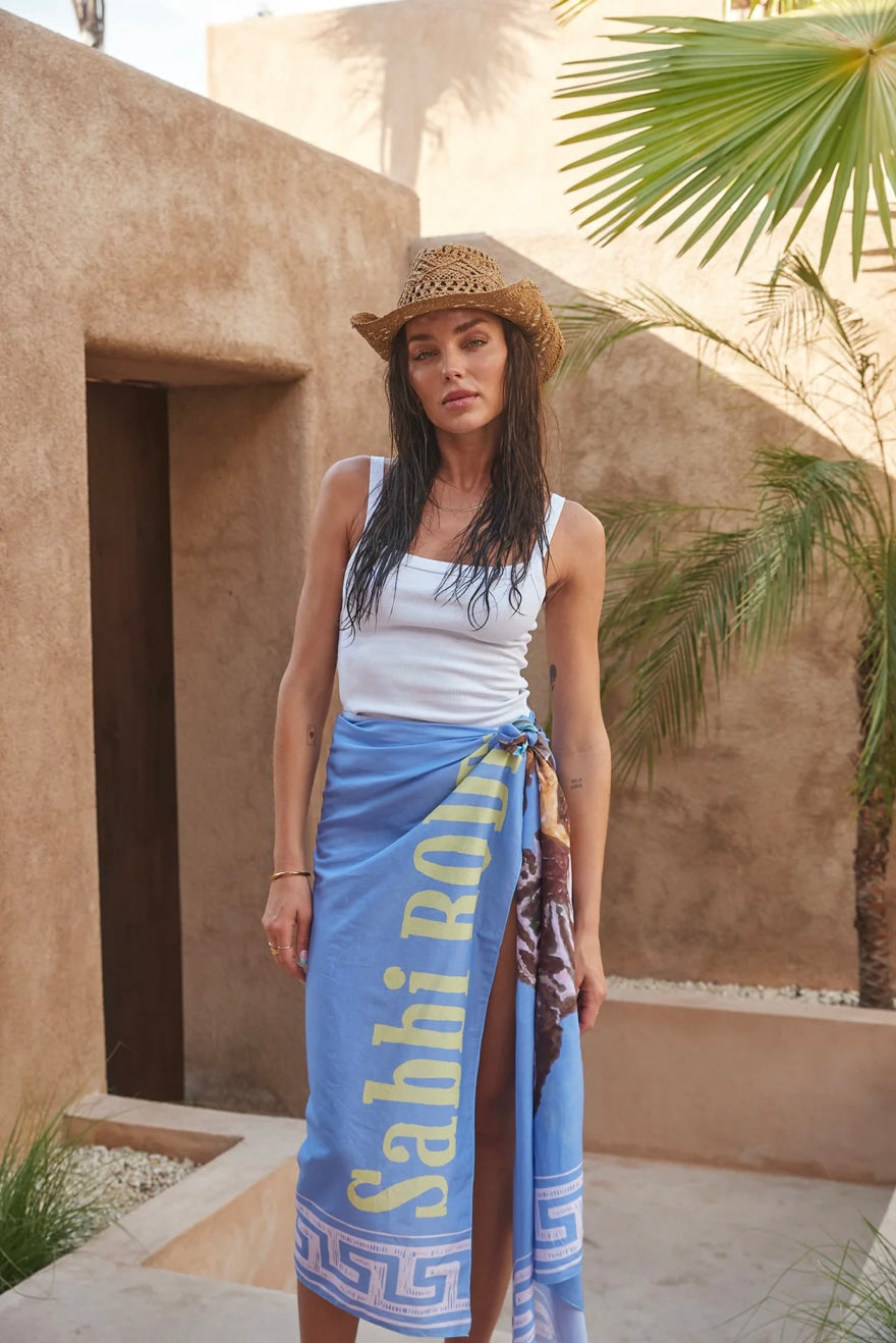 Sarong - Rodeo Blue | Sabbi