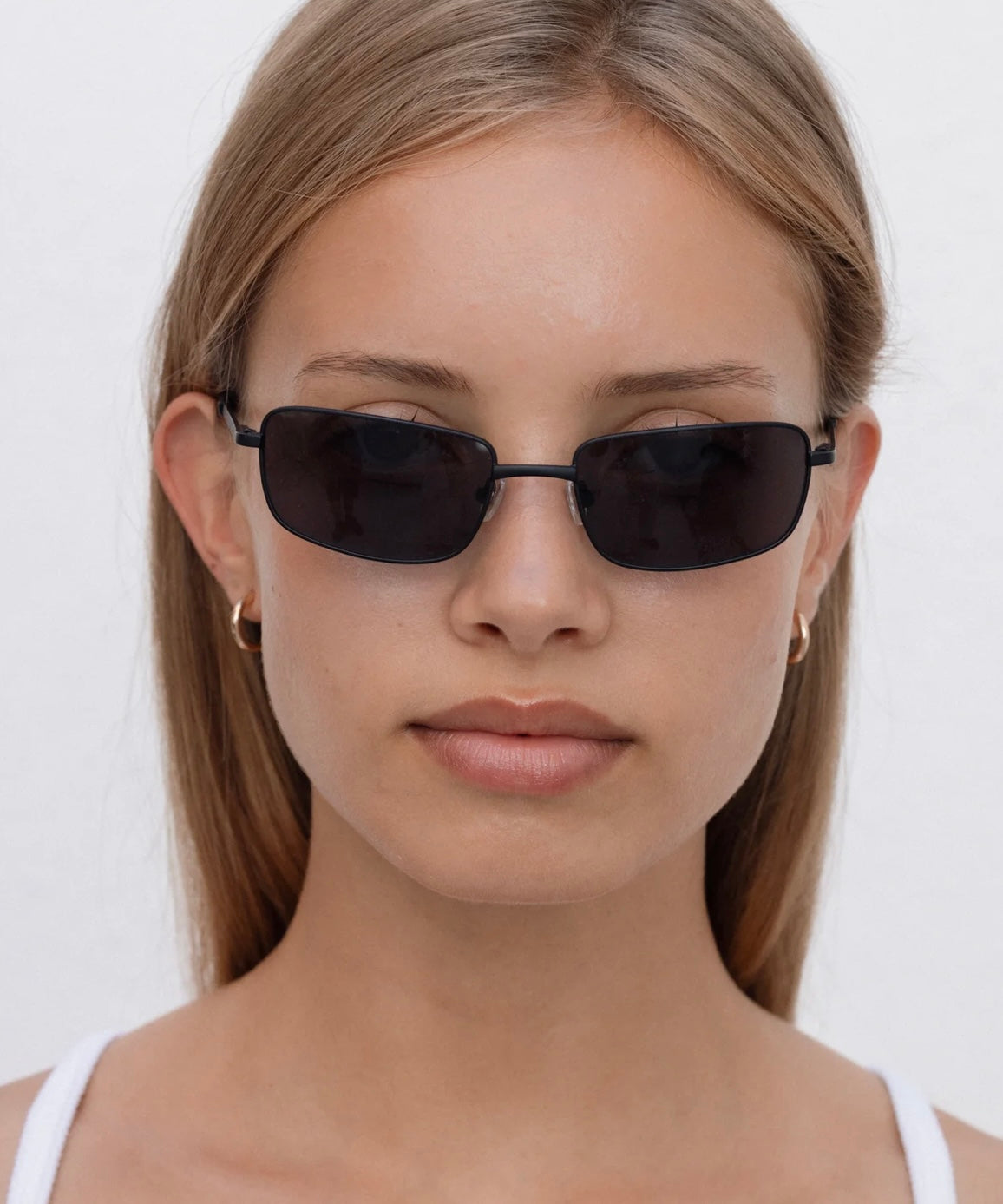 Yuki Sunglasses - Black | Lu Goldie