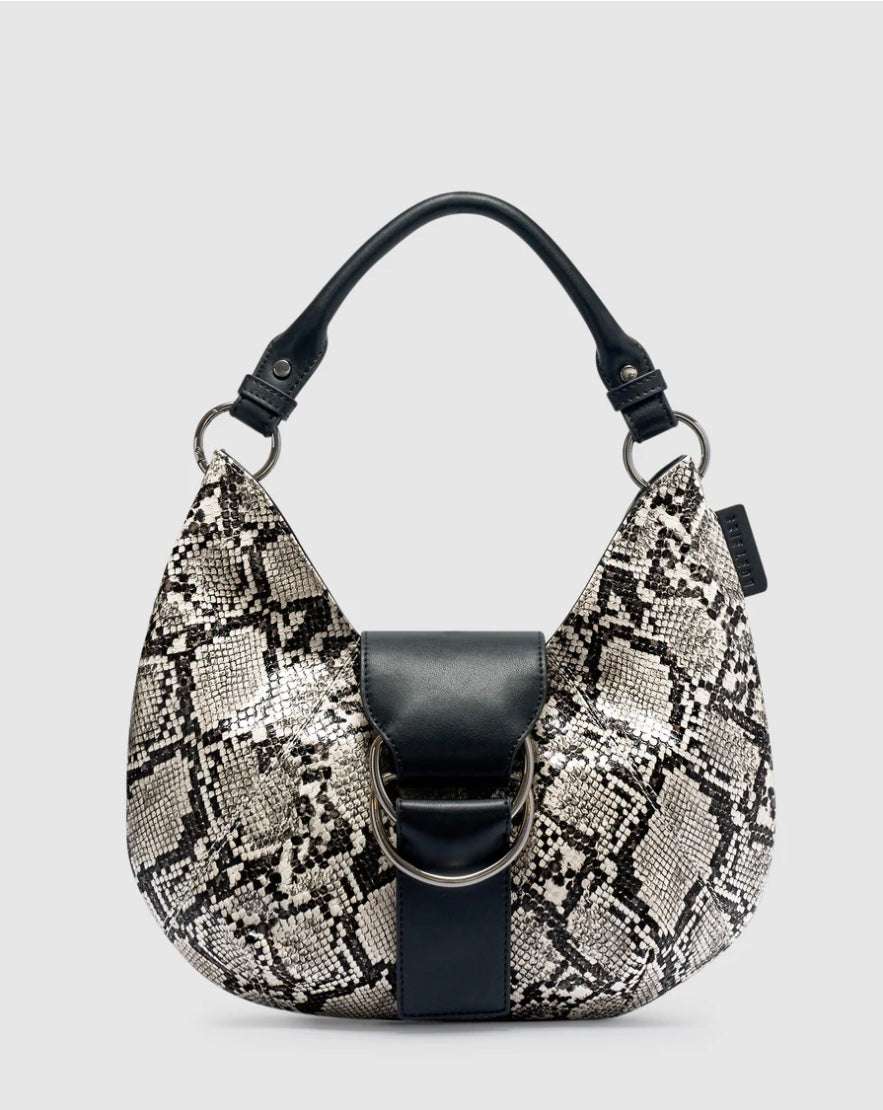 Mischa Baguette Bag - Python | Brie Leon