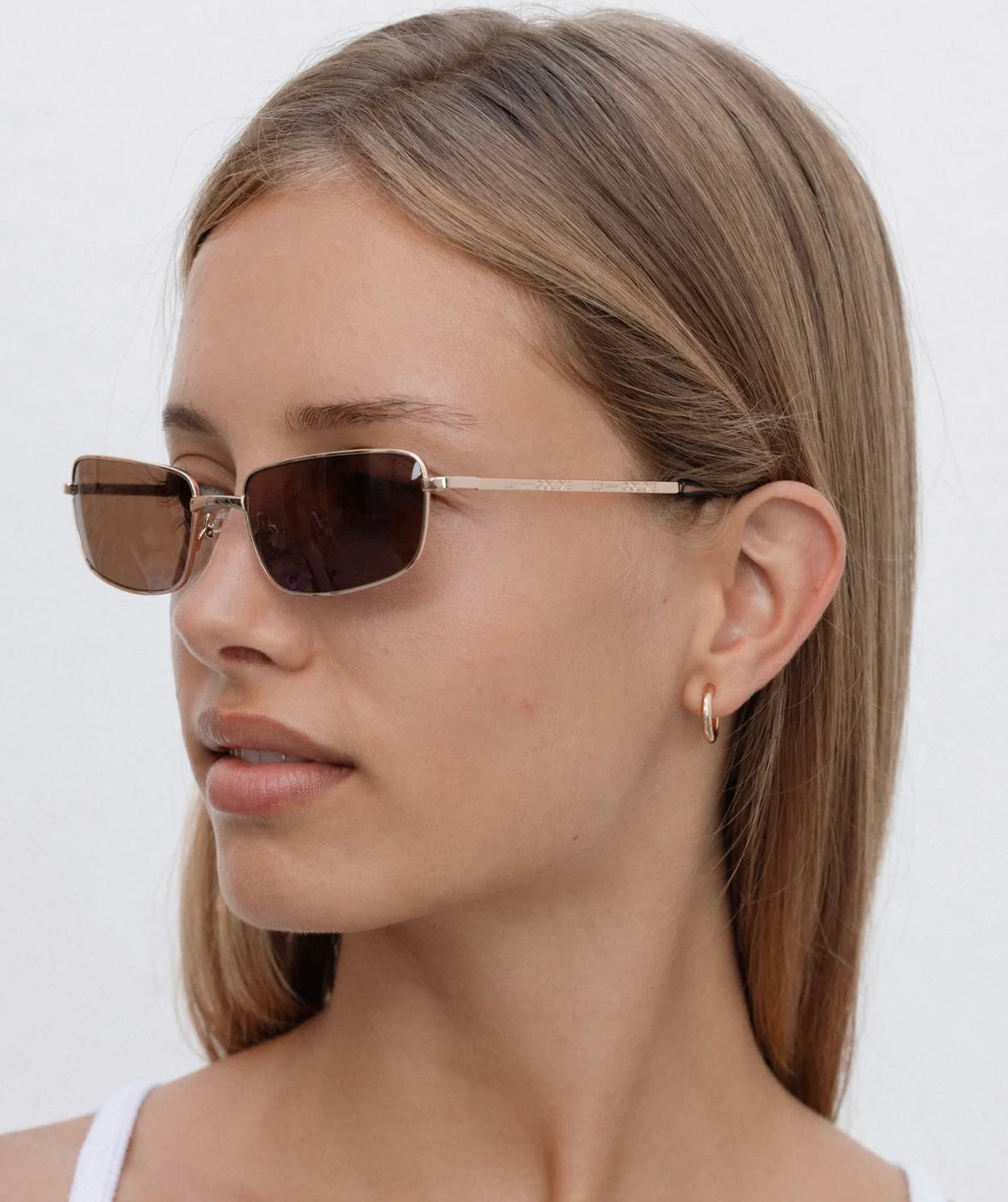 Yuki Sunglasses - Coffee | Lu Goldie