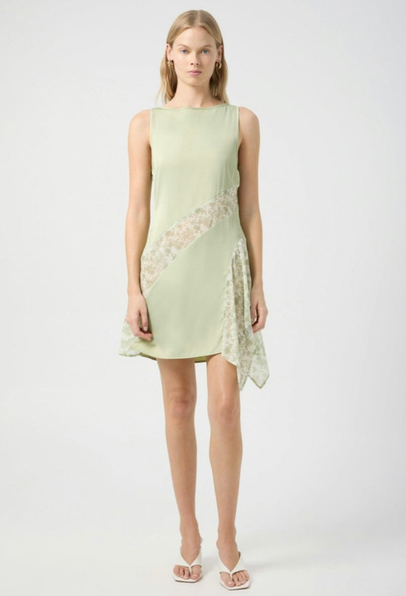 Essence Panelled Mini Dress - Nostalgia Floral | Third Form