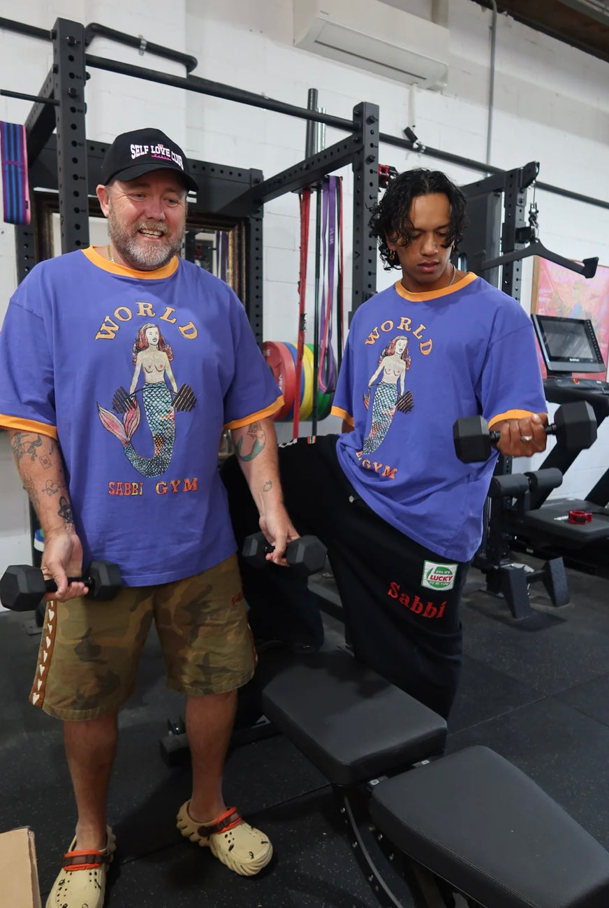 The Very Oversized Extra Fries Gym Tee | Sabbi