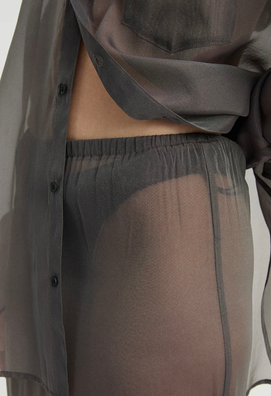 Cora Skirt- Charcoal | Blanca