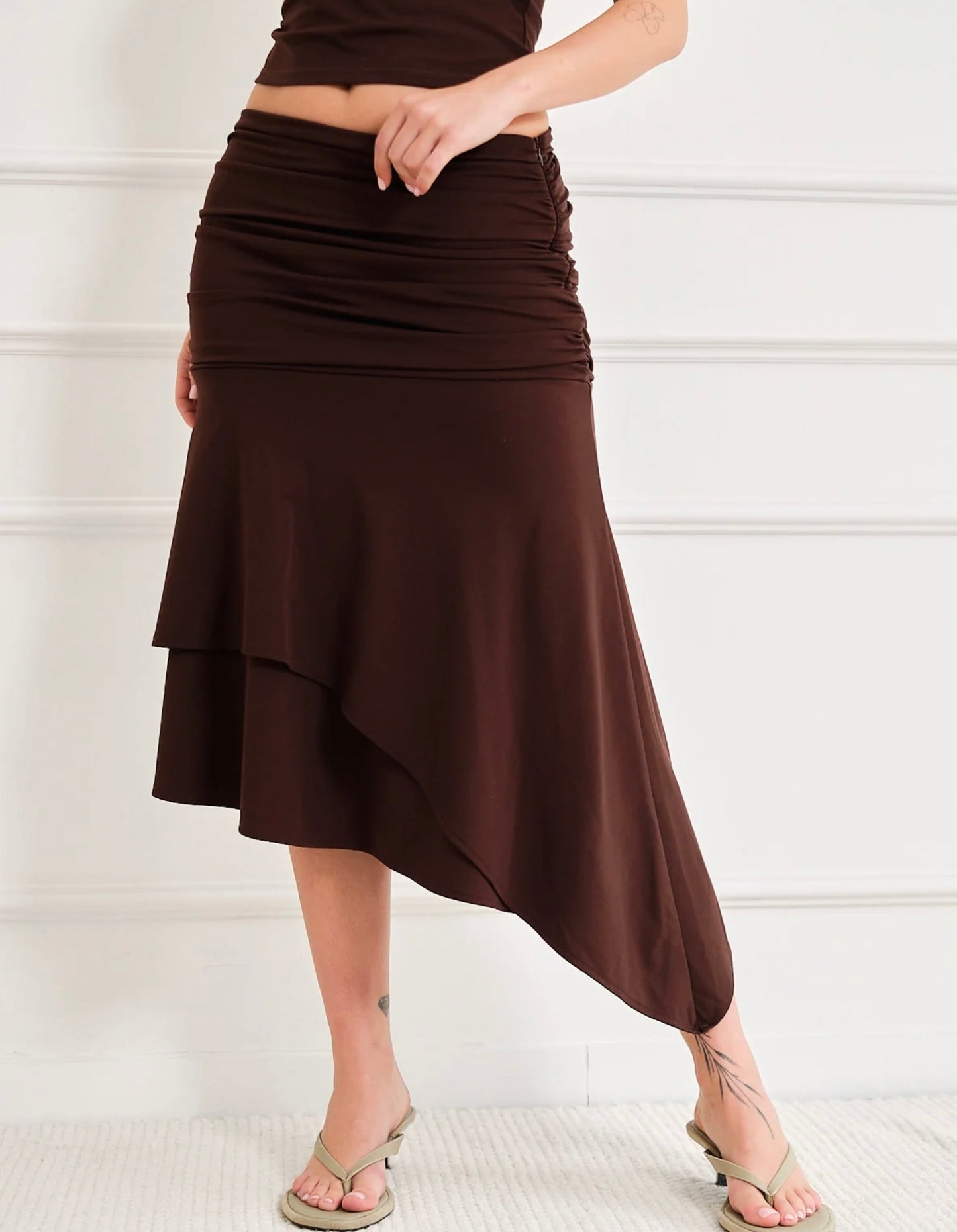 Gresca Skirt - Chocolat | Feners