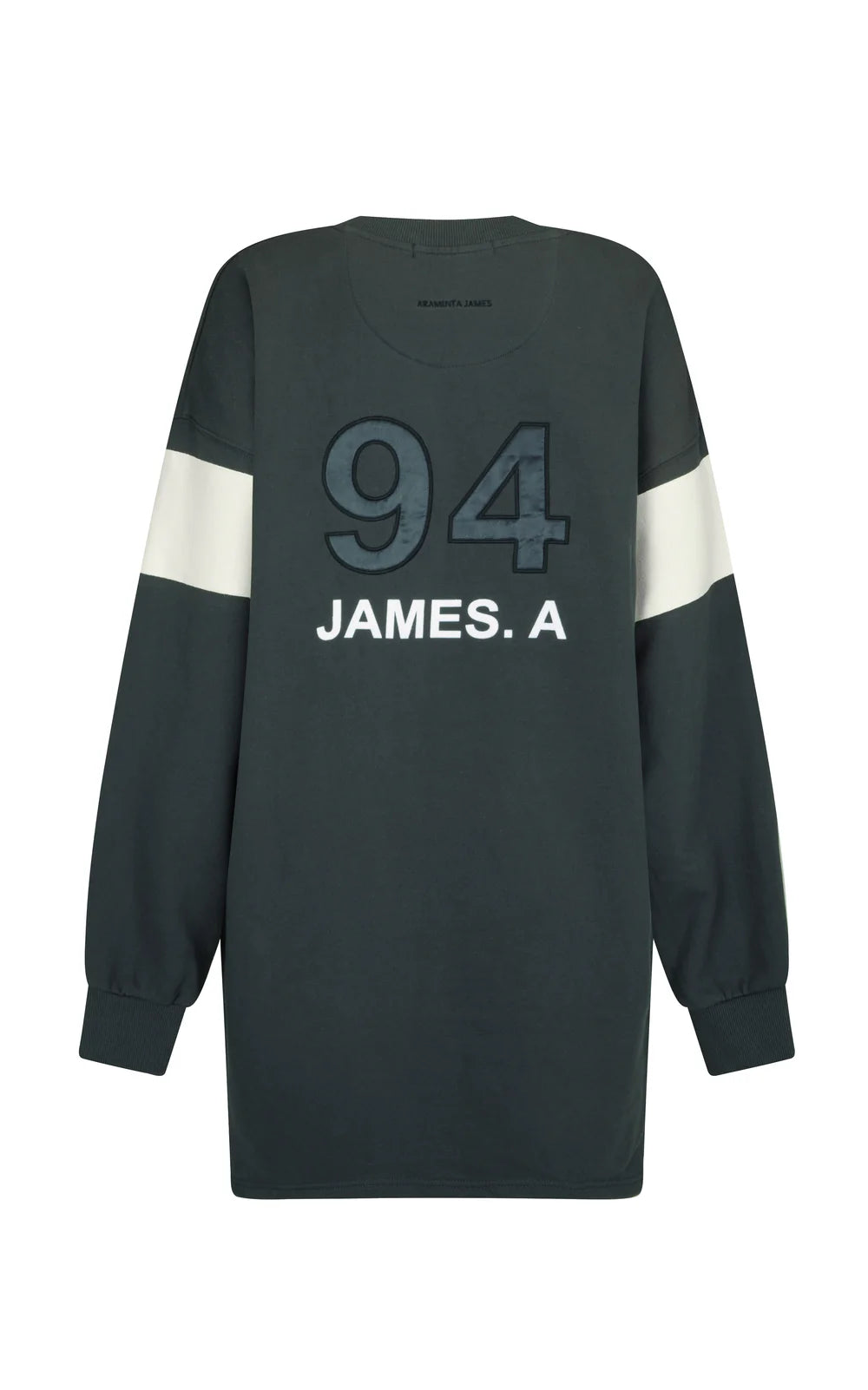 94 V-Neck Sweater Dress - Noir | Araminta James