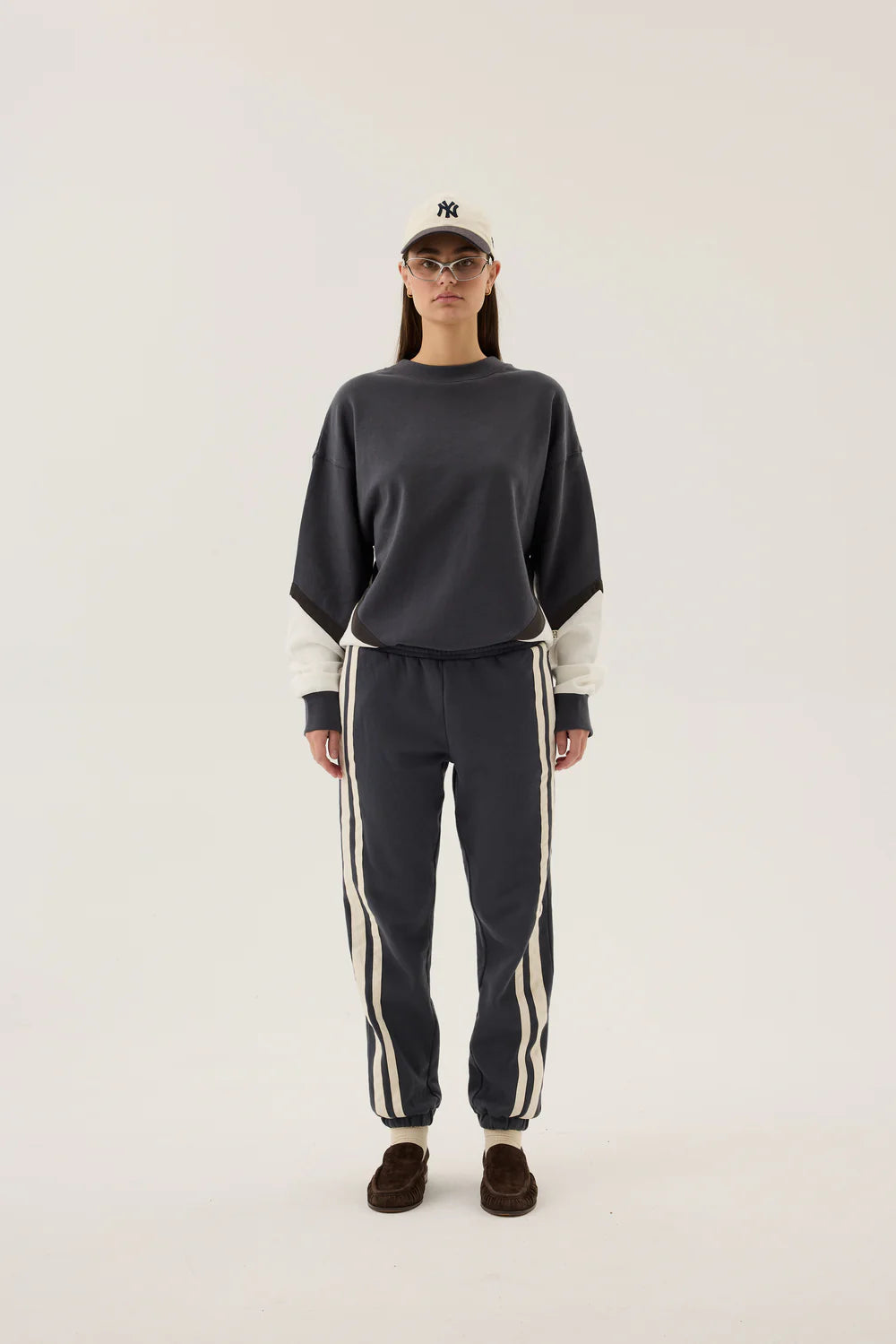 Splice Sweatshirt - Noir | Araminta James