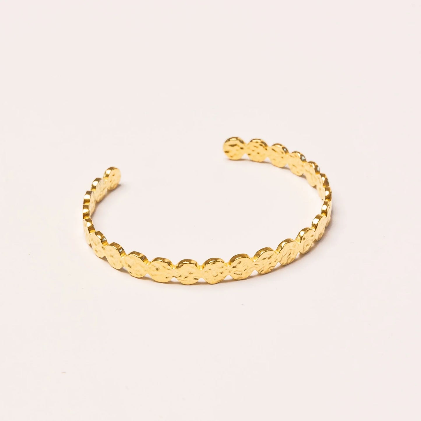 Circular Cuff Bracelet - 18K Gold Plated | We Are Emte
