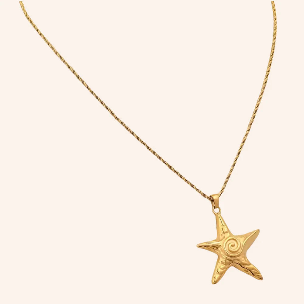 Oceanic Necklace - 18K Gold Plated | We Are Emte