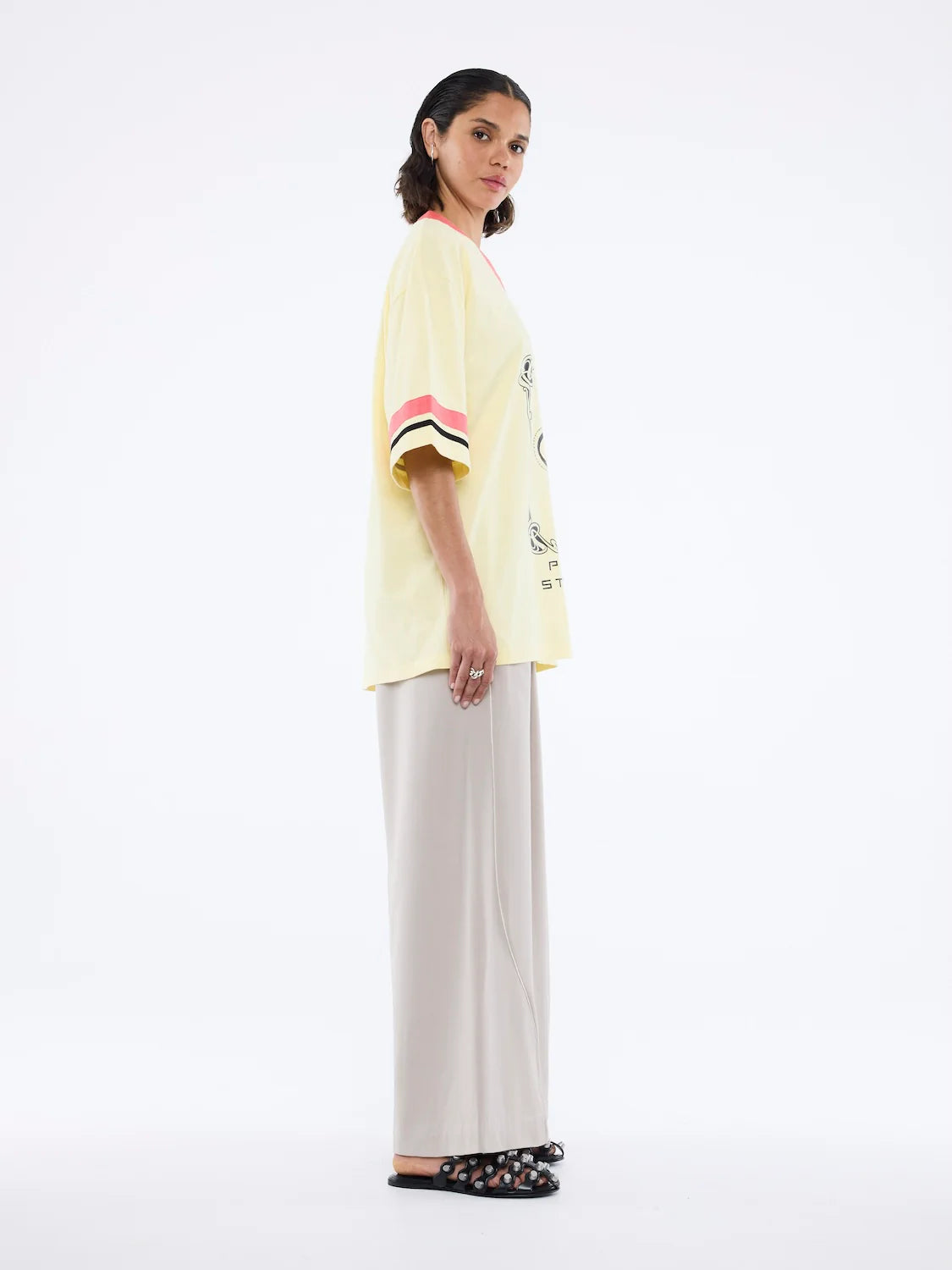 Snake Jersey - Panna Cotta | Ena Pelly