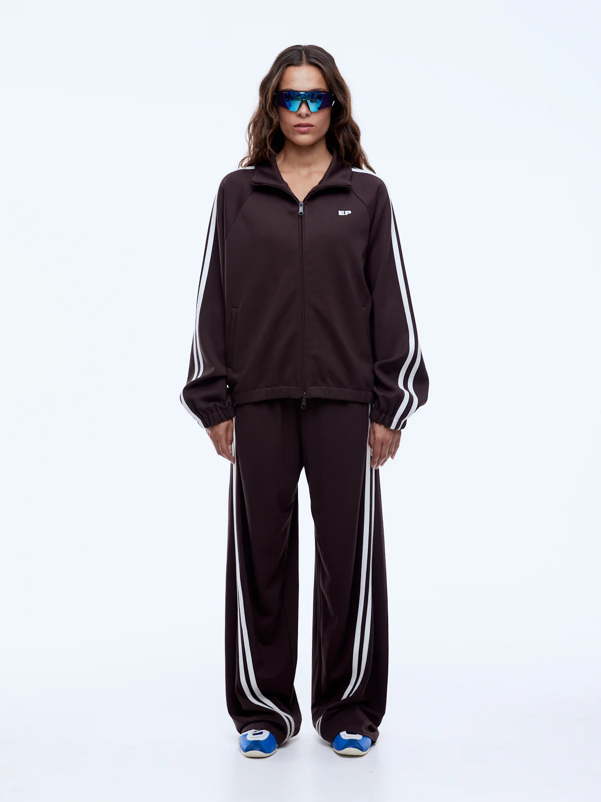 Valentina Zip Thru - Cocoa | Ena Pelly