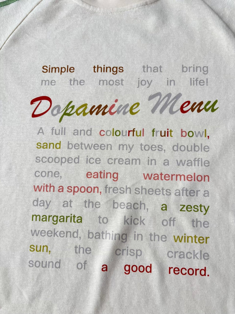 Women’s Hemp Dopamine Menu Tee | Spicy Dugong