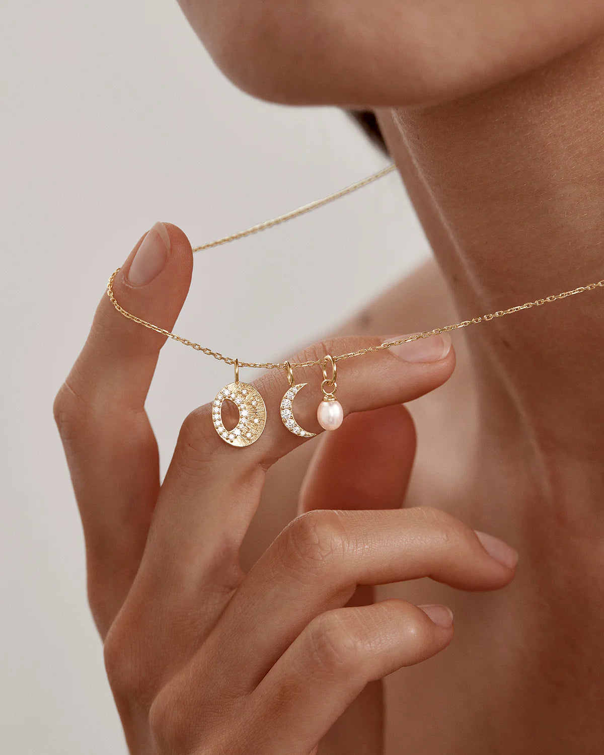 18k Gold Plated Celestial Skies Necklace | By Charlotte