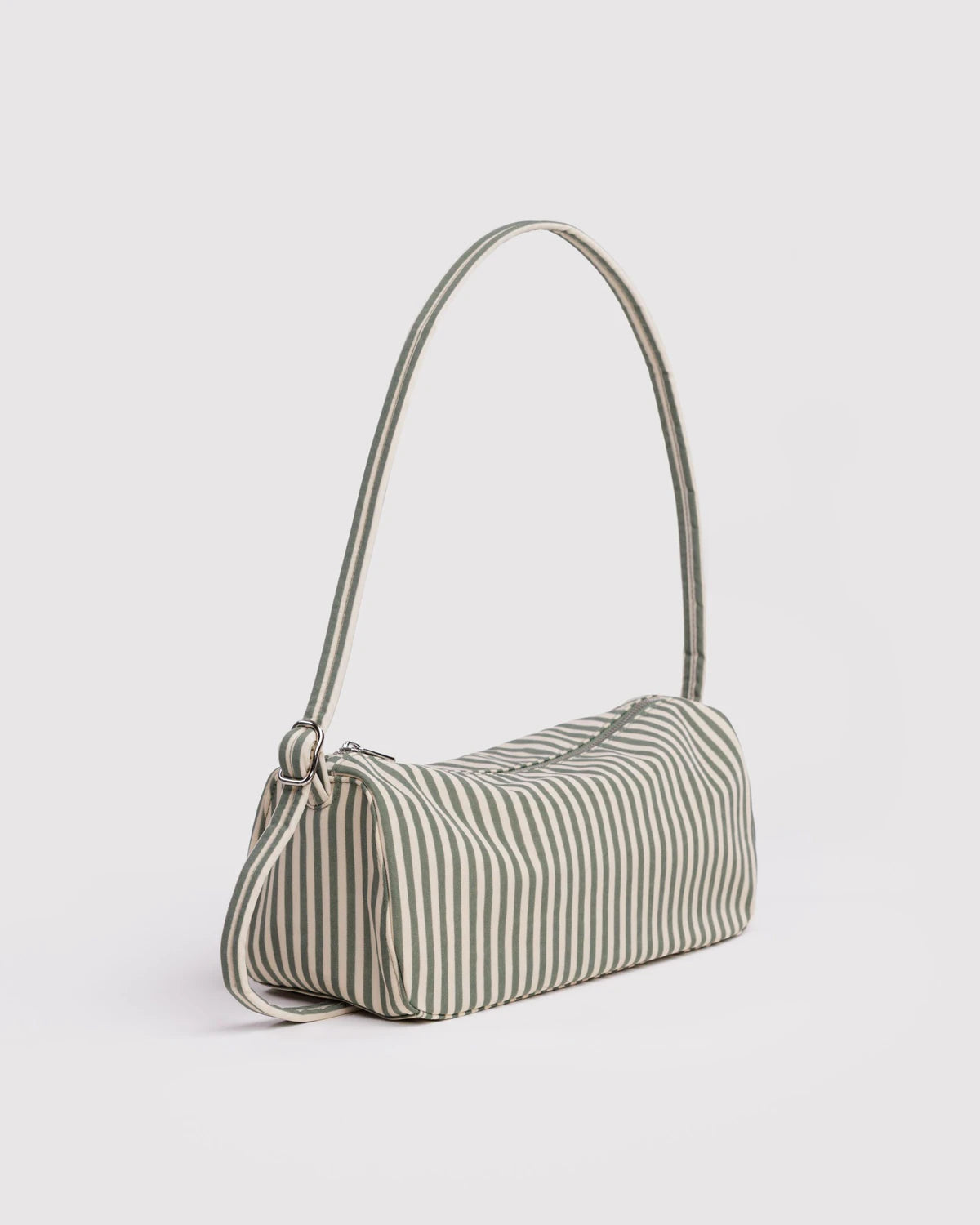 Nylon Loaf Bag - Sage Stripe | Baggu