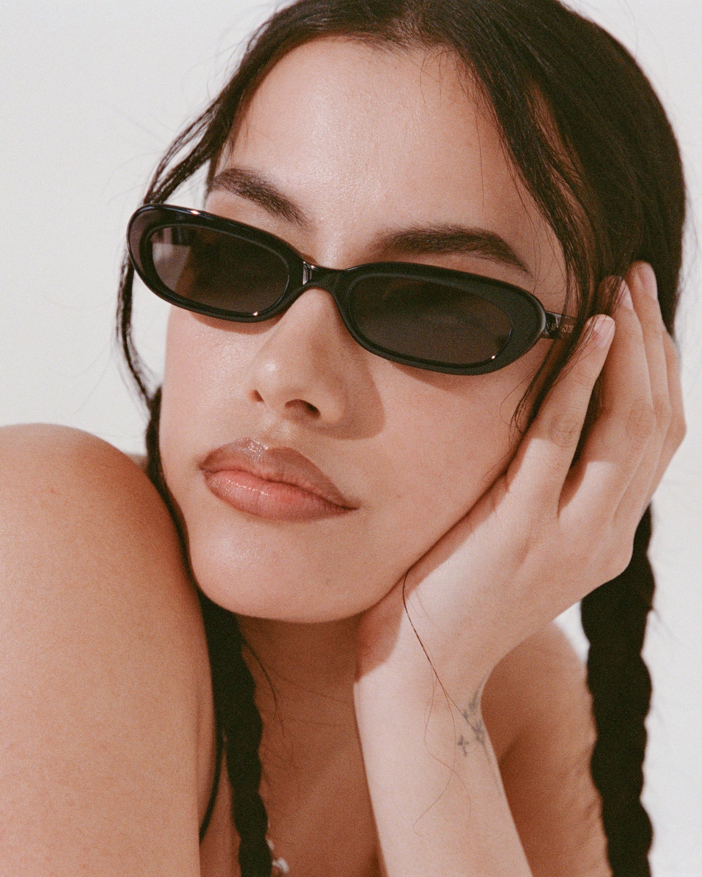 Lola Sunglasses Black | Lu Goldie