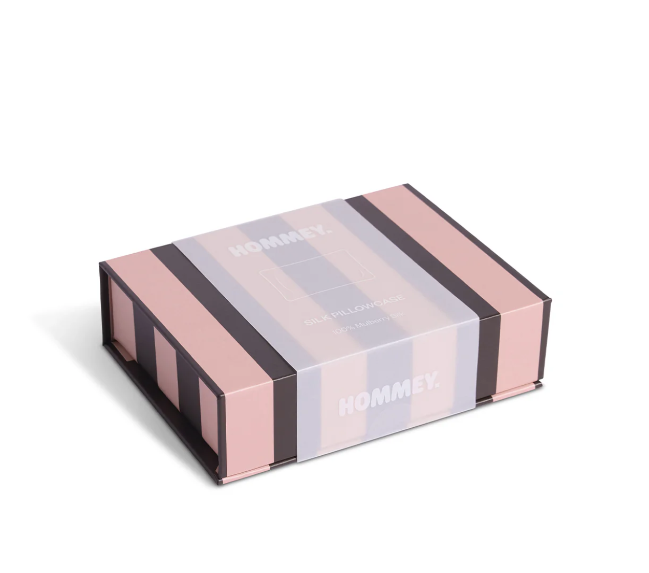 Silk Pillowcase Rocky Road Stripes | Hommey