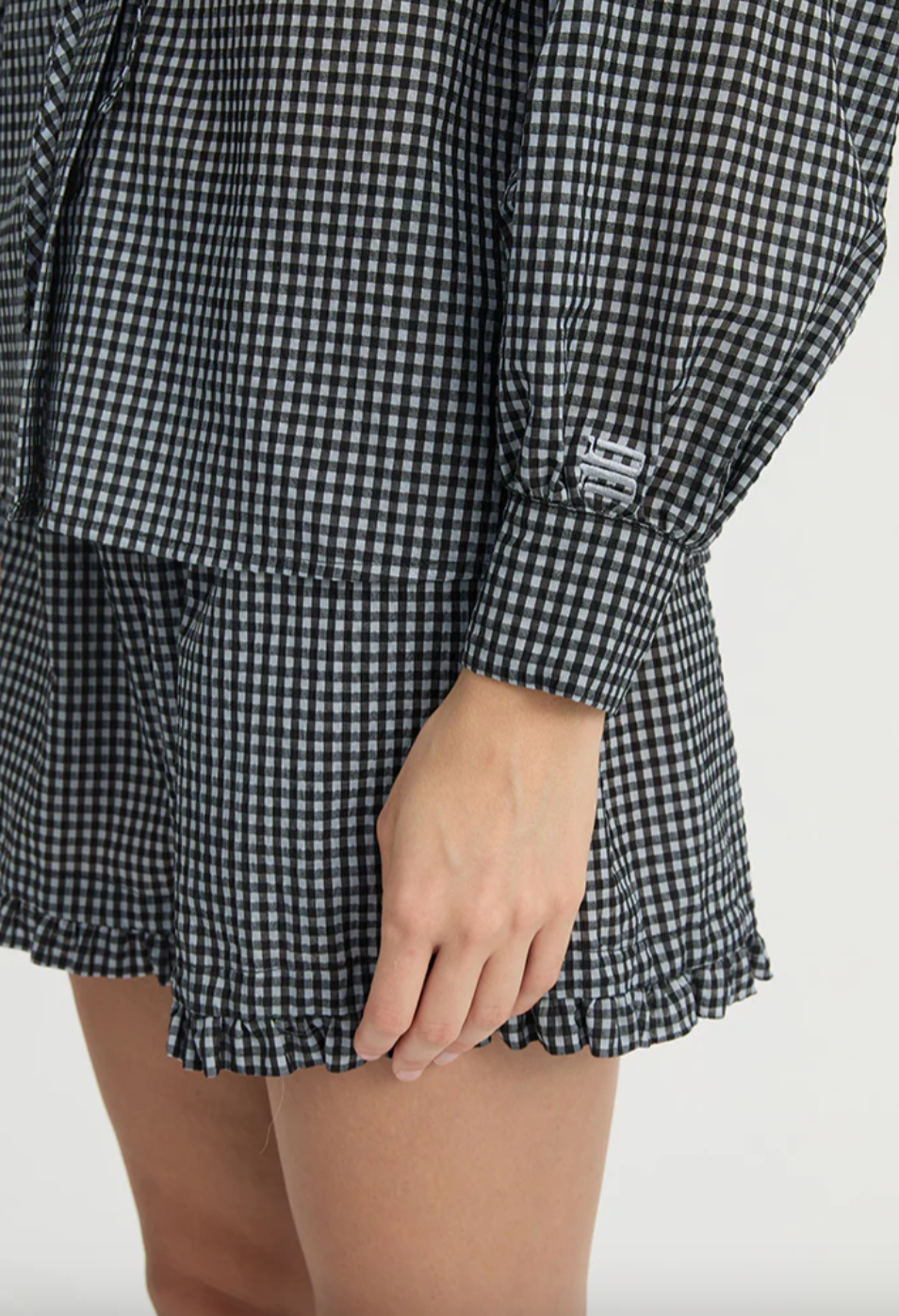 Maja Shirt Blue Gingham | Blanca