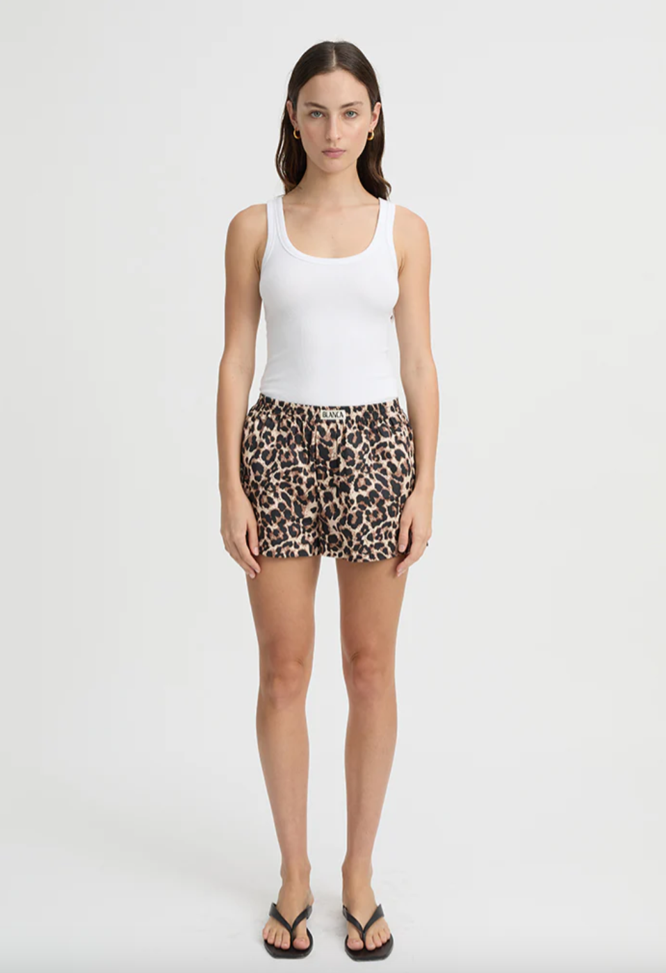 Rachel Shorts Leopard | Blanca