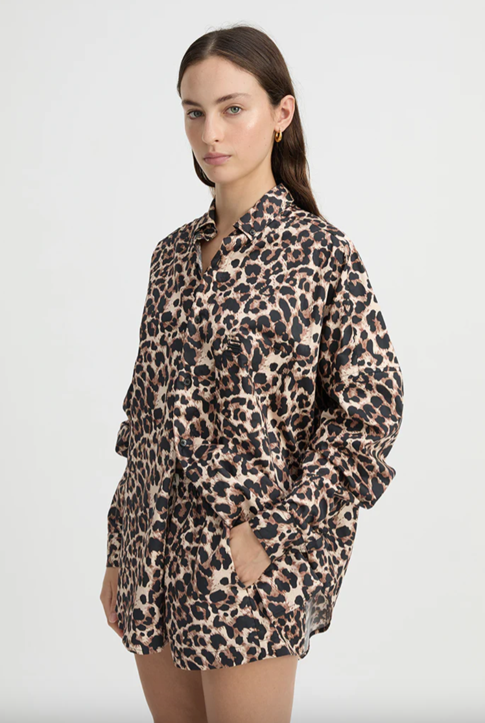 Rachel Shorts Leopard | Blanca