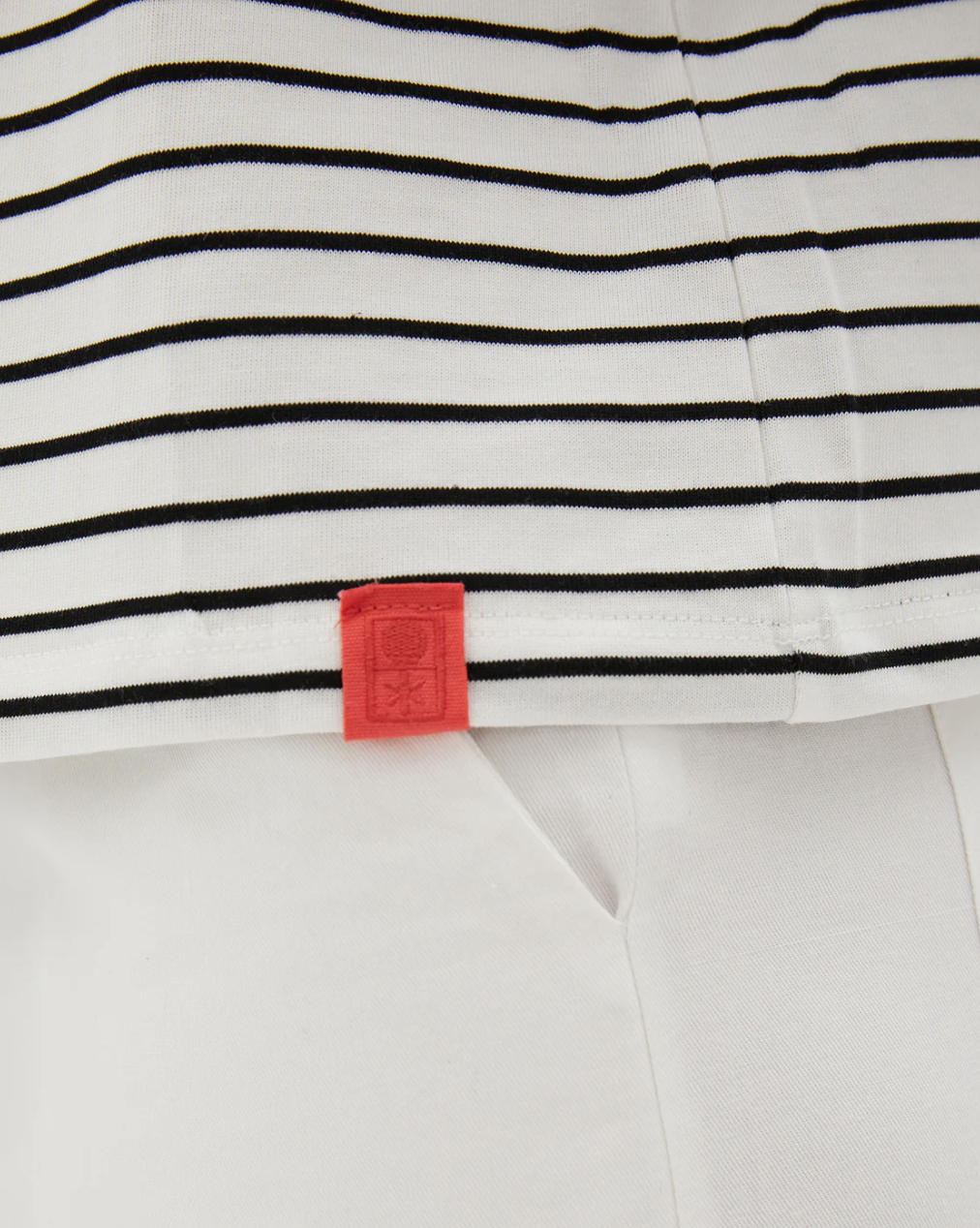 Cotton Striped Long Sleeve Top | Holiday Shop