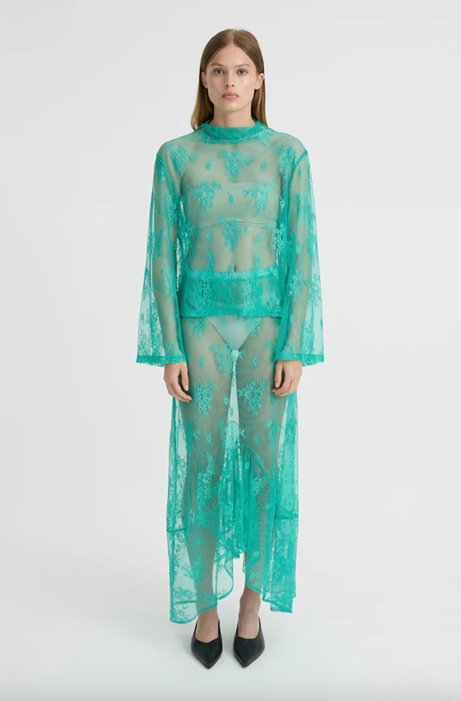 Paloma Top Turquoise | Blanca